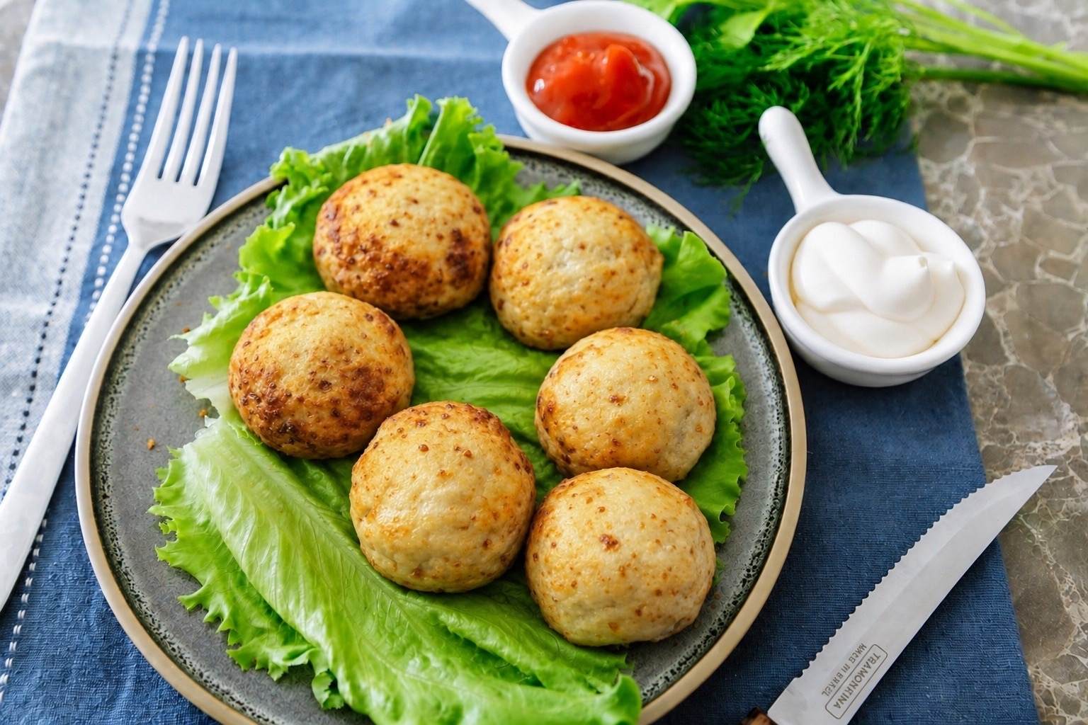 Фото Котлеты куриные Без панировки