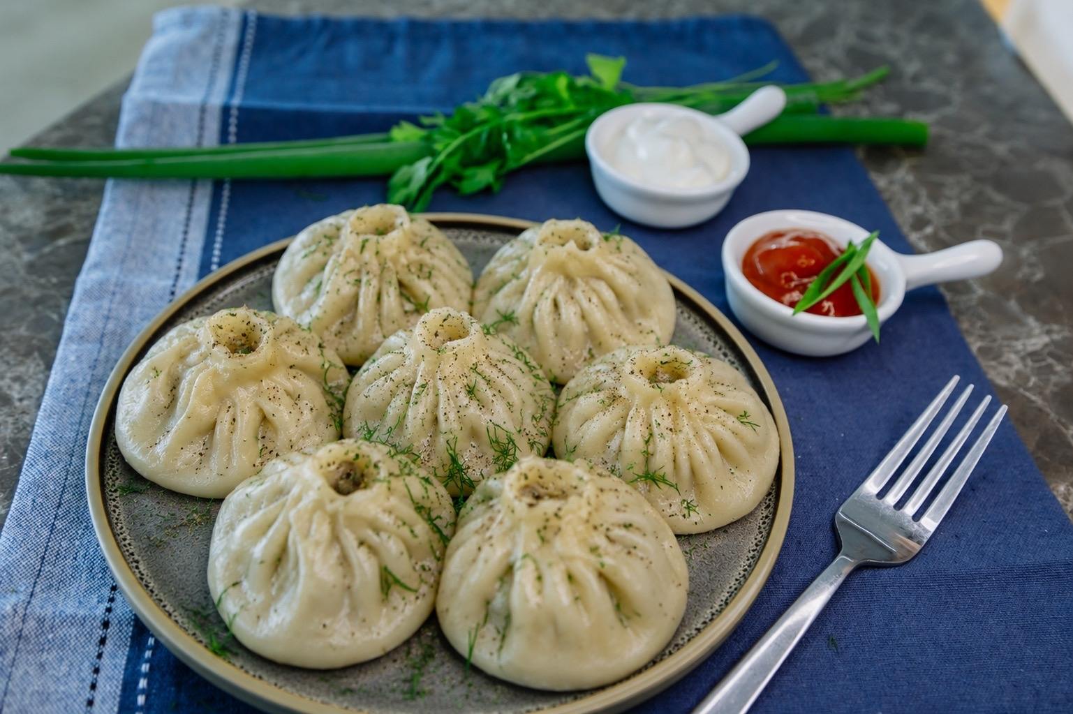 Фото Буузы из говядины